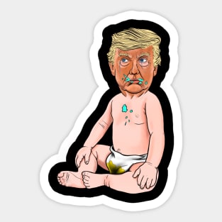 Moody Baby Sticker